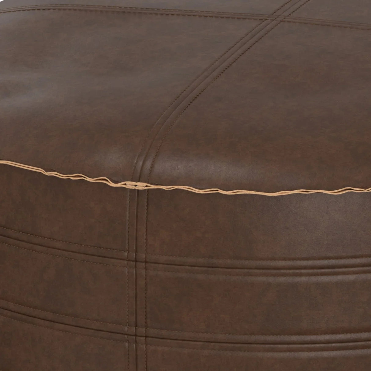 Brody - Round Pouf - Furniture Home Direct