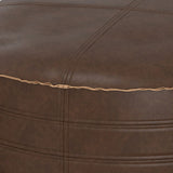 Brody - Round Pouf - Furniture Home Direct