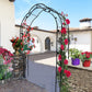Metal Garden Arch Assemble Freely With 8 Styles Garden Arbor Trellis Climbing Plants Support Rose Arch - Furniture Home Direct