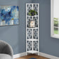 Bookshelf, Bookcase, Etagere, 4 Tier Corner, For Office, Transitional - Furniture Home Direct