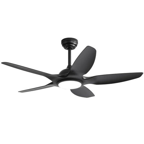 Indoor Ceiling Fan With 5 ABS Blades Remote Control Reversible Dc Motor For Living Room - Furniture Home Direct