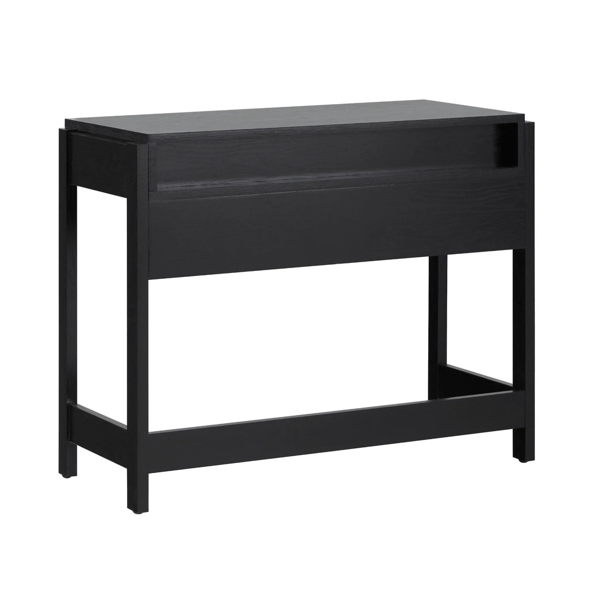 Transitional Reeded Writing Desk With Drawer - Furniture Home Direct