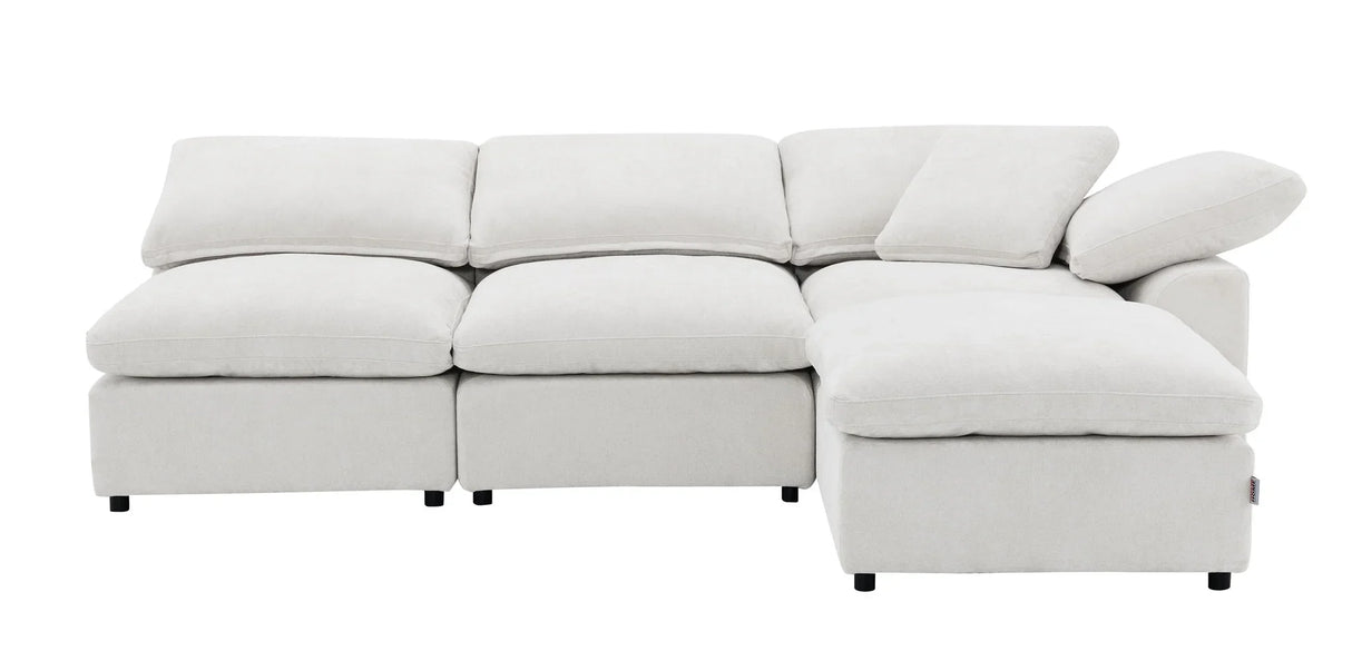 Naveen - Modular Sectional With Ottoman - Furniture Home Direct