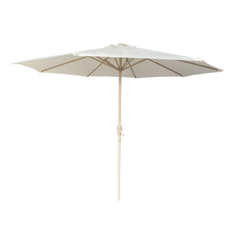 Patio Market Umbrella With 8 Steel Ribs, UV-Resistant And Waterproof Canopy - Furniture Home Direct