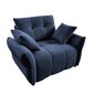 Modern Ergonomic Single Seater Sofa With High Resilience Cushions - Furniture Home Direct