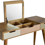 Gradient Dressing Table - Pink - Furniture Home Direct
