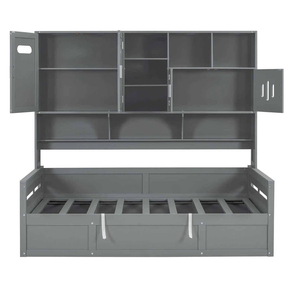 Daybed With All-In-One Cabinet And Shelf - Furniture Home Direct