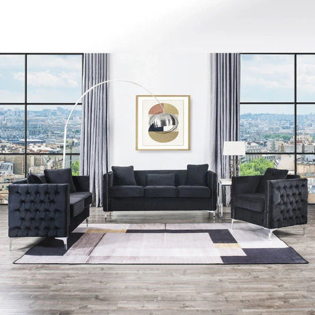 Bayberry - Glam Living Room Set - Furniture Home Direct