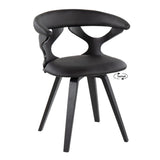 Gardenia - Mid-Century Modern Dining Chair With Swivel - Furniture Home Direct
