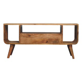 Soba - Nordic Multi Media Unit - Brown - Furniture Home Direct
