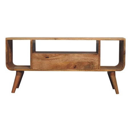 Soba - Nordic Multi Media Unit - Brown - Furniture Home Direct