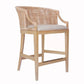 Casual Handcrafted Rattan Counter Stool - Furniture Home Direct