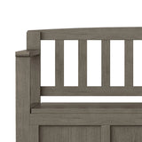 Brooklyn - Handcrafted Entryway Storage Bench - Furniture Home Direct