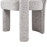 Sydney - Fully Upholstered Barrel Dining Chair - Multi Greige Beige - Furniture Home Direct