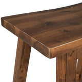 Kitchen Island Set With Stools 45 Inch Top Walnut Off White - Furniture Home Direct