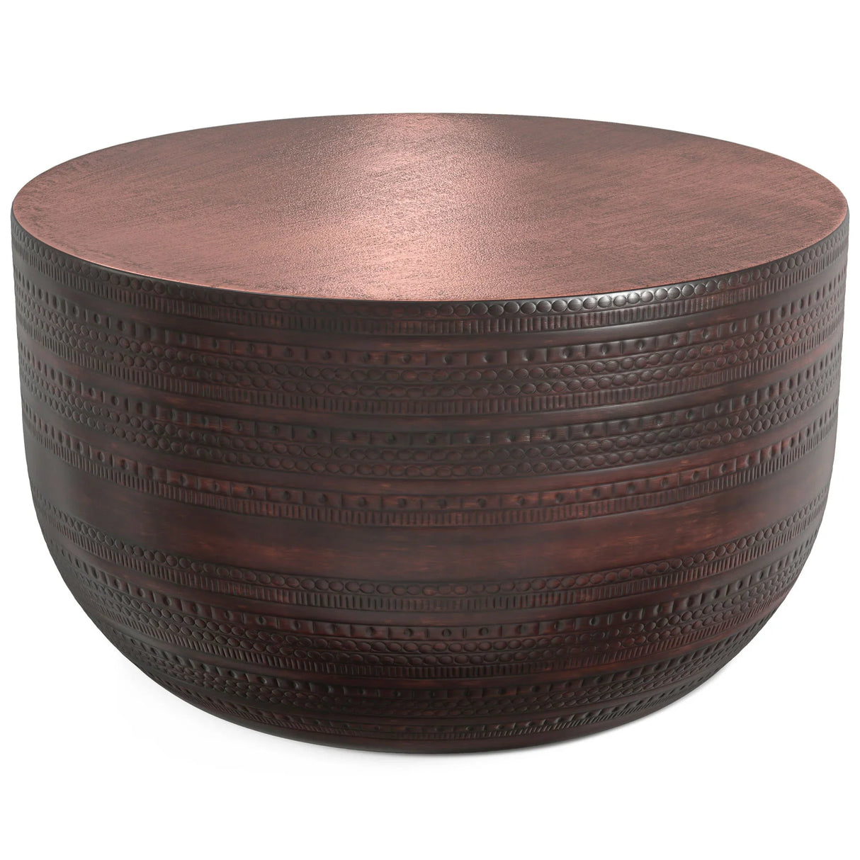 Johnsen - Handcrafted Metal Coffee Table - Furniture Home Direct
