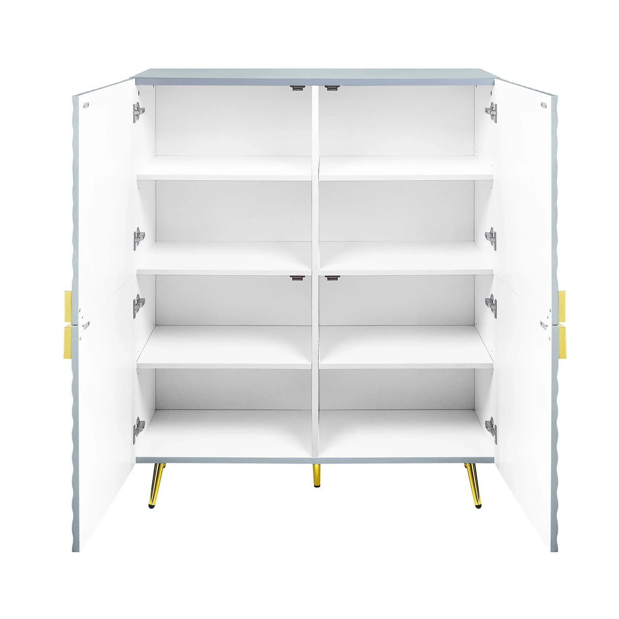 Gaines - High Gloss Accent Cabinet - Furniture Home Direct