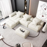 Modern Oversized Diy Combination Modular Sectional Sofa With Pillows - Furniture Home Direct