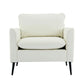 Nordic Retro Light Luxury Upholstered Sofa Chair - Furniture Home Direct