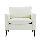 Nordic Retro Light Luxury Upholstered Sofa Chair - Furniture Home Direct