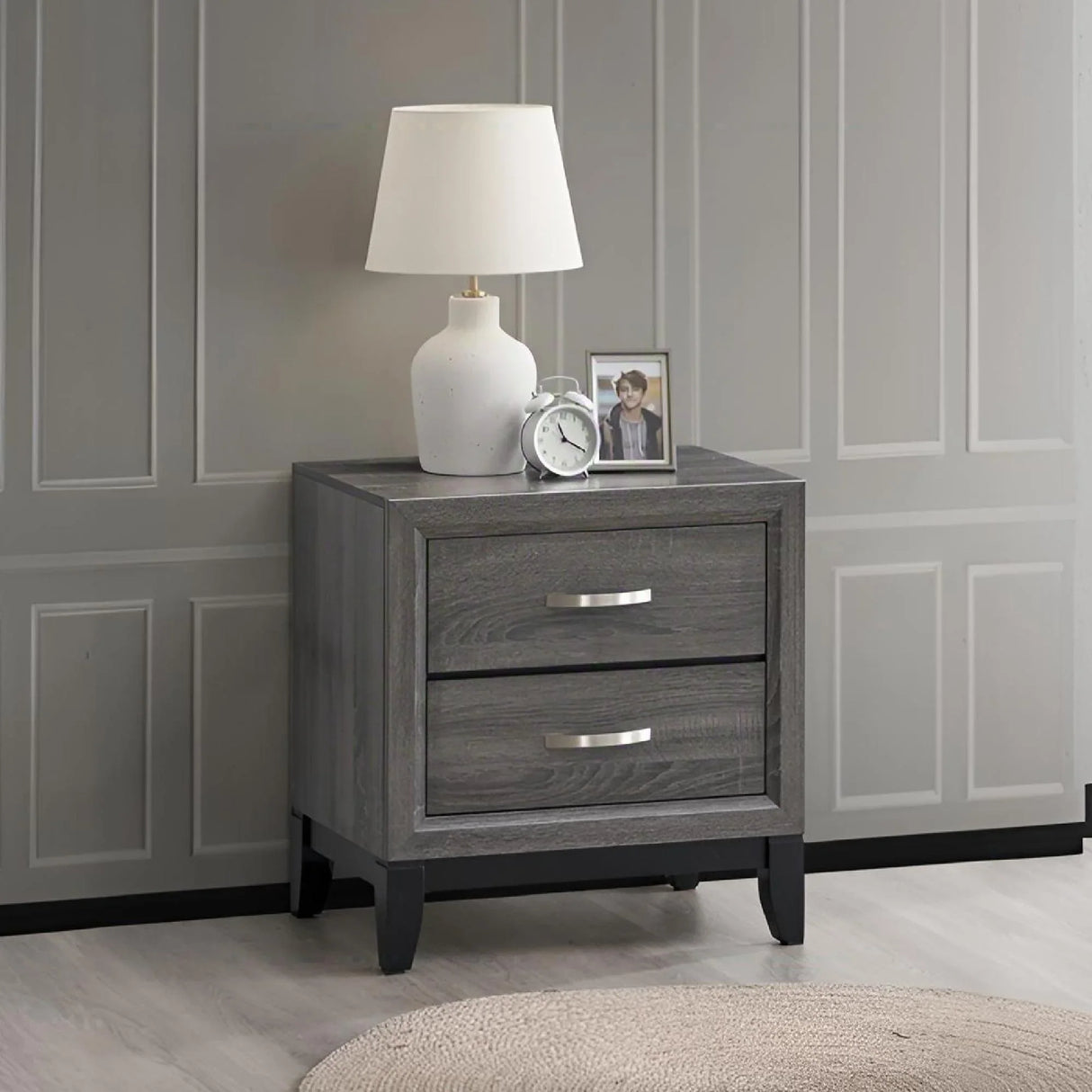 Glasgow - Nightstand With English Dovetail Drawers - Furniture Home Direct