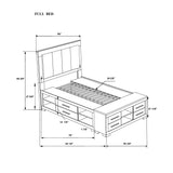 Emilia - Bed With Storage And LED Lighting - Furniture Home Direct