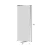 Modern Full Length Mirror With High Definition Shatter Proof Glass And Aluminum Alloy Frame - Furniture Home Direct