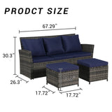 3 Piece Outdoor Patio Set - Furniture Home Direct