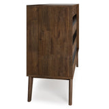 Clarkson - Medium Storage - Rustic Natural Aged Brown - Furniture Home Direct