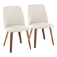 Toriano - Contemporary Dining Chair (Set of 2) - Furniture Home Direct