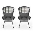 Calypso - Outdoor Chair With Water Resistance Cushion And Iron Frame