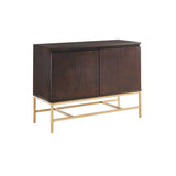 Accent Cabinet With Storage - Morocco / Gold - Furniture Home Direct