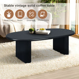 Tapered Tabletop Coffee Table - Antique Black - Furniture Home Direct