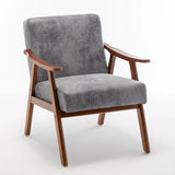 Accent Chair, Classic Mid Century Modern For Extra Seating - Furniture Home Direct