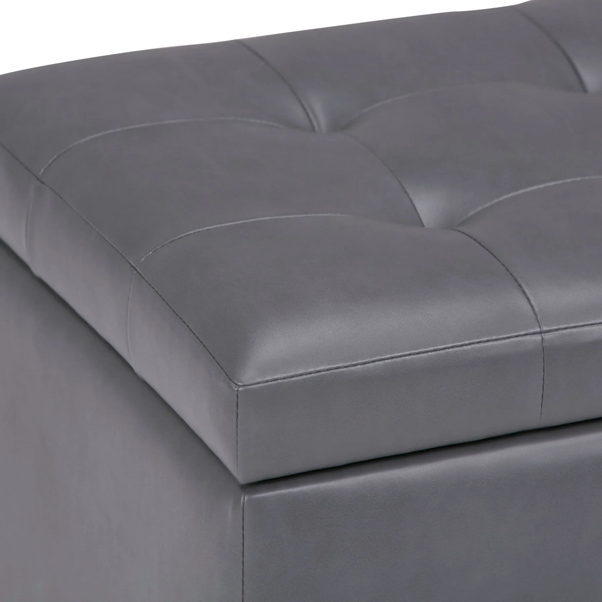 Cosmopolitan - Upholstered Storage Ottoman - Furniture Home Direct