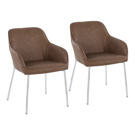 Daniella - Contemporary Moder Dining Chair (Set of 2) - Furniture Home Direct