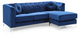 Pompano - Micro Suede Sofa Chaise - Furniture Home Direct