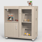 4 Tier Hamster Cage With Acrylic Windows And Storage Cabinet - Furniture Home Direct