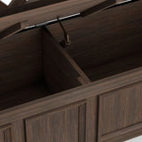 Amherst - Handcrafted Entryway Storage Bench - Furniture Home Direct