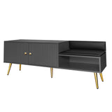 Modern Shoe Cabinet - Black - Furniture Home Direct