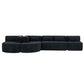 Upholstered Sofa Free Combined Sofa Couch With 2 Chaise Lounge And Five Back Pillows For Living Room - Furniture Home Direct