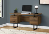 Computer Desk For Home Office, Laptop, Left, Right Set - Up, Storage Drawers, Contemporary & Modern - Furniture Home Direct