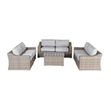 Stylish Sofa Seating Group With Cushions Perfect For Outdoor Gatherings - Furniture Home Direct