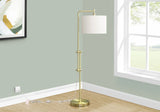 Lighting, Metal Floor Lamp - Furniture Home Direct