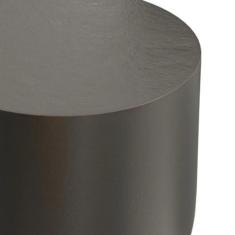 Anthony - Cast Aluminum Side Table - Bronze - Furniture Home Direct