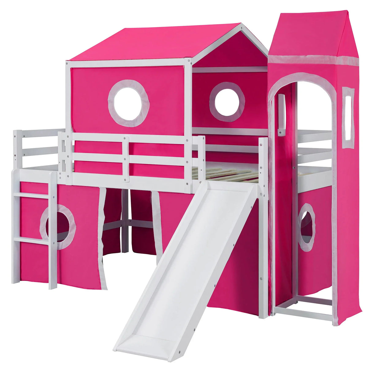 Loft Bed & Slide Tent And Tower - Furniture Home Direct