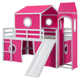 Loft Bed & Slide Tent And Tower - Furniture Home Direct