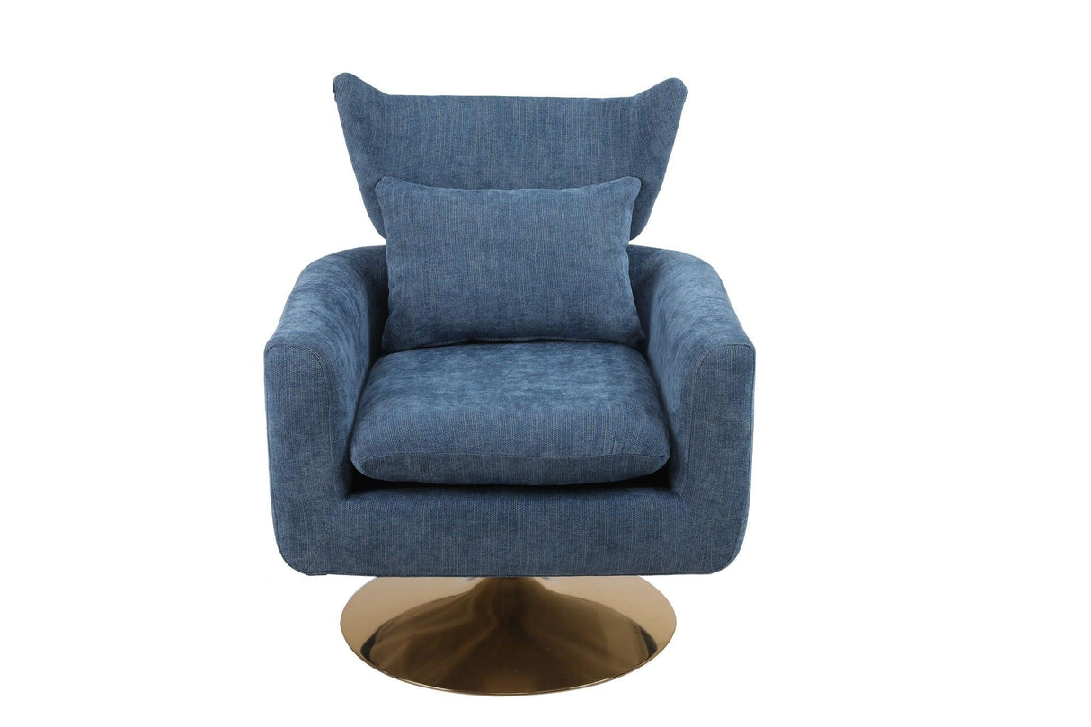 Classic Mid-Century 360 Degree Swivel Accent Chair - Furniture Home Direct
