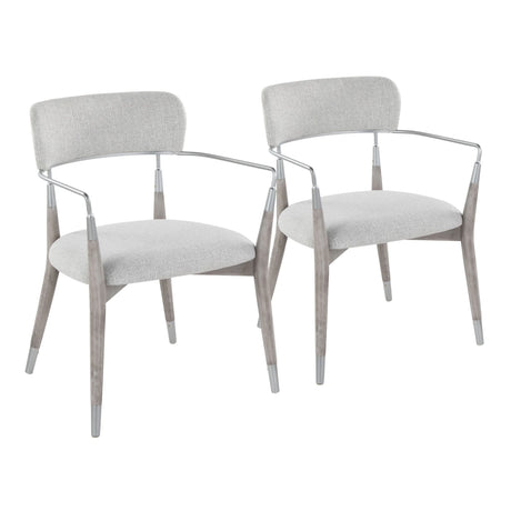 Savannah - Contemporary Chair (Set of 2) - Furniture Home Direct