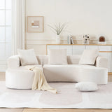 Modular Sectional Sofa With L Shape Chaise With Deep Seat - Furniture Home Direct